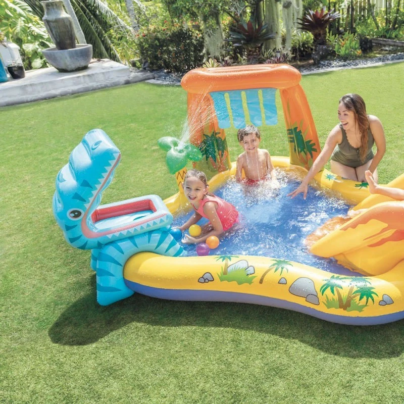 Aire De Jeux Jurassic Gonflable Intex 4 Aire De Jeux Jurassic Gonflable Intex – Image 2