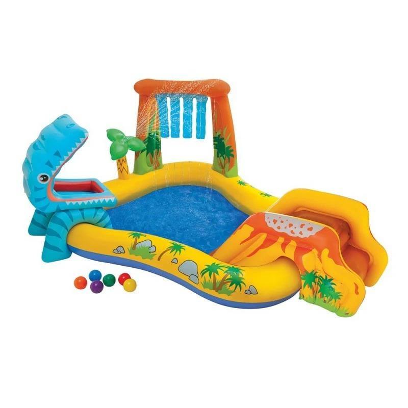 Aire De Jeux Jurassic Gonflable Intex 3 Aire De Jeux Jurassic Gonflable Intex