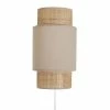 Applique Incurvée Rotin Et Tissu Beige Ostaria 2 Applique Incurvée Rotin Et Tissu Beige Ostaria -Ledepot-bailleul Soldes Magasin applique incurvee rotin et tissu beige ostaria