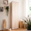 Armoire 1 Porte 6 Niveaux Naturel -Ledepot-bailleul Soldes Magasin armoire 1 porte 6 niveaux andy naturel