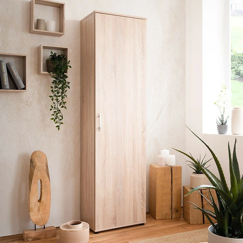 Armoire 1 Porte 6 Niveaux Naturel 3 Armoire 1 Porte 6 Niveaux Naturel