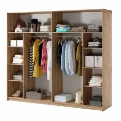 Armoire 2 Portes Grand Modèle Avec Miroir Nantes -Ledepot-bailleul Soldes Magasin armoire 2 portes grand modele avec miroir nantes 2