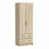Demeyere Armoire Lingère 2 Portes 2 Tiroirs Laud -Ledepot-bailleul Soldes Magasin armoire lingere 2 portes 2 tiroirs laud