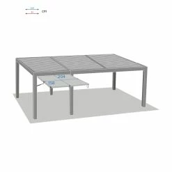 Auvent Petit Modèle Pour Tonnelle Majaé Hespéride -Ledepot-bailleul Soldes Magasin auvent petit modele pour tonnelle majae hesperide 2