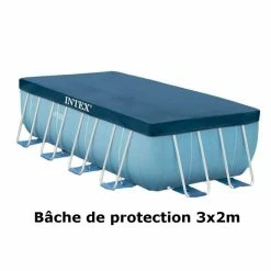 Bâche 3x2m Pour Piscine Tubulaire Rectangulaire Intex -Ledepot-bailleul Soldes Magasin bache 3x2m pour piscine tubulaire rectangulaire intex 2