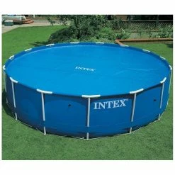 Bâche à Bulles Ronde Pour Piscines D. 4,57 M Intex -Ledepot-bailleul Soldes Magasin bache a bulles ronde pour piscines d 457 m intex 2