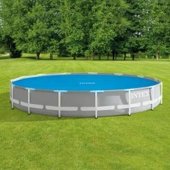 Bâche à Bulles Ronde Pour Piscines D. 4,57 M Intex