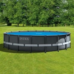 Bâche à Bulles Ronde Pour Piscines D. 5,49 M Intex