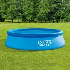 Bâche à Bulles Ronde Pour Piscines Diamètre 3,05 M Intex -Ledepot-bailleul Soldes Magasin bache a bulles ronde pour piscines diametre 305 m intex 2