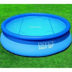 Bâche à Bulles Ronde Pour Piscines Diamètre 3,05 M Intex -Ledepot-bailleul Soldes Magasin bache a bulles ronde pour piscines diametre 305 m intex 3