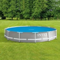 Bâche à Bulles Ronde Pour Piscines Diamètre 3,66 M Intex