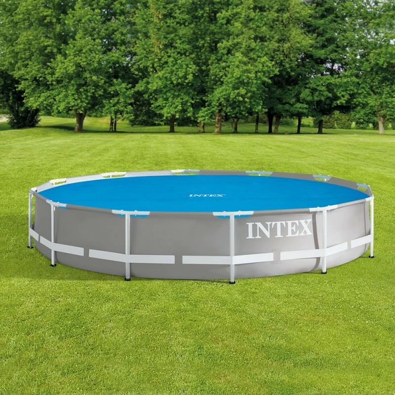 Bâche à Bulles Ronde Pour Piscines Diamètre 3,66 M Intex 3 Bâche à Bulles Ronde Pour Piscines Diamètre 3,66 M Intex