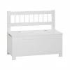 Banc Coffre à Jouets Enfant Blanc Atmosphera