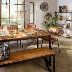 Banc Métal Et Bois Edena Atmosphera 11 Banc Métal Et Bois Edena Atmosphera -Ledepot-bailleul Soldes Magasin banc metal et bois edena atmosphera 4