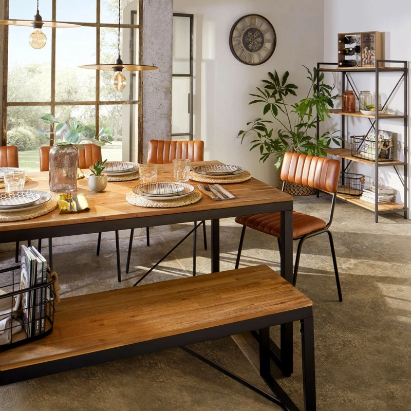 Banc Métal Et Bois Edena Atmosphera 7 Banc Métal Et Bois Edena Atmosphera – Image 5