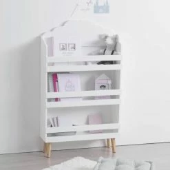 Bibliothèque Enfant Nuage Blanche Atmosphera -Ledepot-bailleul Soldes Magasin bibliotheque enfant nuage blanche atmosphera 2