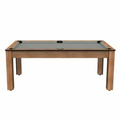 Billard Américain Arizona 7 Pieds Hêtre Boisé / Tapis Gris