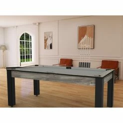 Billard Américain Arizona 7 Pieds Industriel / Tapis Gris -Ledepot-bailleul Soldes Magasin billard americain arizona 7 pieds industriel tapis gris 3