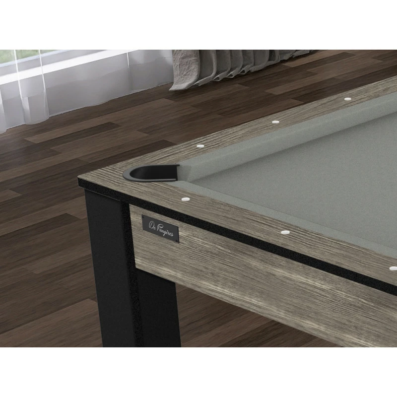 Billard Texas 6 Pieds - Coloris Industriel Tapis Gris 6 Billard Texas 6 Pieds - Coloris Industriel Tapis Gris – Image 4