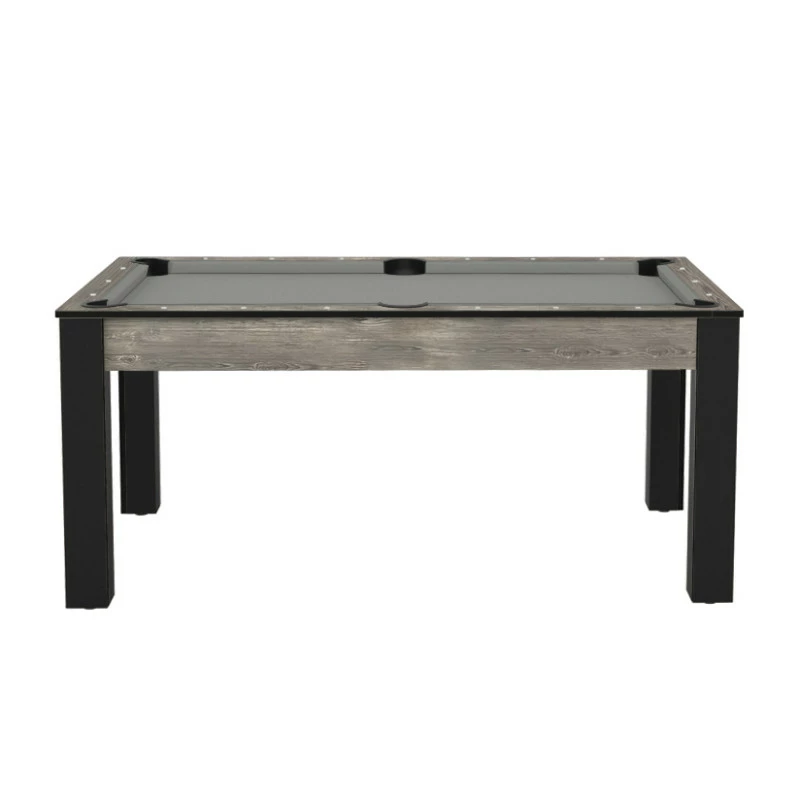 Billard Texas 6 Pieds - Coloris Industriel Tapis Gris 3 Billard Texas 6 Pieds - Coloris Industriel Tapis Gris