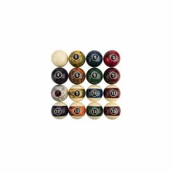 Billes De Billard Marble 57 Mm Lot De 16 Pour Jeu Américain -Ledepot-bailleul Soldes Magasin billes de billard marble 57 mm lot de 16 pour jeu americain 1