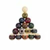 Billes De Billard Marble 57 Mm Lot De 16 Pour Jeu Américain -Ledepot-bailleul Soldes Magasin billes de billard marble 57 mm lot de 16 pour jeu americain