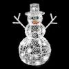 Bonhomme De Neige Lumineux 96 LED -Ledepot-bailleul Soldes Magasin bonhomme de neige lumineux 96 led