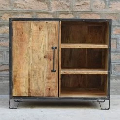 Buffet 1 Porte 3 Niches Manguier -Ledepot-bailleul Soldes Magasin buffet 1 porte 4 niches manguier 6