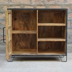 Buffet 1 Porte 3 Niches Manguier -Ledepot-bailleul Soldes Magasin buffet 1 porte 4 niches manguier 7