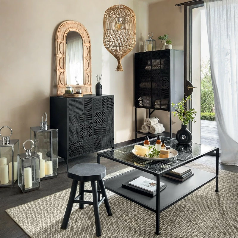 Buffet 2 Portes Métal Ajouré Teeco Atmosphera 9 Buffet 2 Portes Métal Ajouré Teeco Atmosphera – Image 7