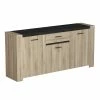 Demeyere Buffet 3 Portes 1 Tiroir Sheffield -Ledepot-bailleul Soldes Magasin buffet 3 portes 1 tiroir sheffield