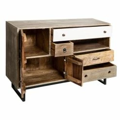Buffet En Bois De Manguier Koval Nuances Unies Atmosphera -Ledepot-bailleul Soldes Magasin buffet en bois manguier koval nuances unies atmosphera 4