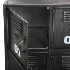 Buffet Métal Sevin 6 Portes Atmosphera -Ledepot-bailleul Soldes Magasin buffet metal sevin 6 portes atmosphera 4