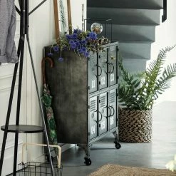 Buffet Métal Sevin 6 Portes Atmosphera -Ledepot-bailleul Soldes Magasin buffet metal sevin 6 portes atmosphera 5