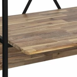 Bureau 2 étagères Edena Bois Et Métal Atmosphera 7 Bureau 2 étagères Edena Bois Et Métal Atmosphera -Ledepot-bailleul Soldes Magasin bureau 2 etageres edena bois et metal atmosphera 1