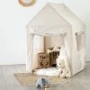 Cabane Enfant Structure Bois Et Toile Atmosphera -Ledepot-bailleul Soldes Magasin cabane enfant structure bois et toile atmosphera