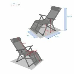 Chaise Longue Decima Hespéride Bleu Canard/graphite 13 Chaise Longue Decima Hespéride Bleu Canard/graphite -Ledepot-bailleul Soldes Magasin chaise longue decima hesperide bleu canard 1 5