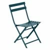 Chaise Métal Pliante Greensboro Bleu Pétrole Hespéride -Ledepot-bailleul Soldes Magasin chaise metal pliante greensboro bleu petrole hesperide