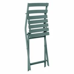 Chaise Métal Pliante Greensboro Vert Jade Hespéride -Ledepot-bailleul Soldes Magasin chaise metal pliante greensboro vert jade hesperide 1 2