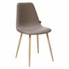 Chaise Roka Coloris Taupe Atmosphera 2 Chaise Roka Coloris Taupe Atmosphera -Ledepot-bailleul Soldes Magasin chaise roka coloris taupe et hetre atmosphera