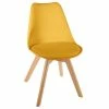 Chaise Salle Manger Baya Jaune Atmosphera -Ledepot-bailleul Soldes Magasin chaise salle manger baya jaune atmosphera