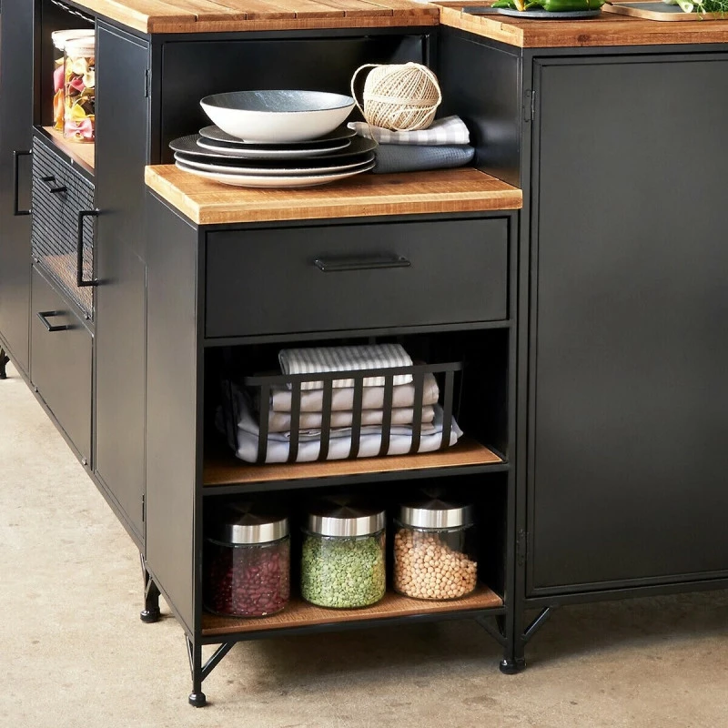 Chevet 1 Tiroir 2 Niches Cierna Atmosphera 4 Chevet 1 Tiroir 2 Niches Cierna Atmosphera – Image 2