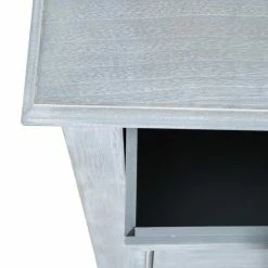 ATMOSPHERA Chiffonnier 4 Tiroirs TASHA Gris -Ledepot-bailleul Soldes Magasin chiffonnier 4 tiroirs tasha gris 2