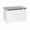 Coffre à Jouets 58 Cm Blanc Et Doré Atmosphera 1 Coffre à Jouets 58 Cm Blanc Et Doré Atmosphera -Ledepot-bailleul Soldes Magasin coffre a jouets dore