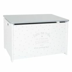 Coffre à Jouets Ma Tribu Gris Atmosphera