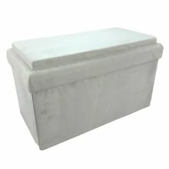 Coffre Blanc Pliable Gris Compatible Briques -Ledepot-bailleul Soldes Magasin coffre blanc pliable gris compatible briques 1 4
