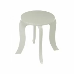 Coiffeuse Avec Tabouret Enfant Blanc Atmosphera -Ledepot-bailleul Soldes Magasin coiffeuse avec tabouret pour enfant blanche 3