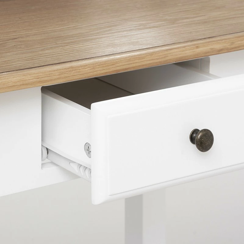 Coiffeuse Blanche 3 Tiroirs Solen Atmosphera 8 Coiffeuse Blanche 3 Tiroirs Solen Atmosphera – Image 6