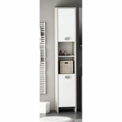 Demeyere Colonne 2 Portes HONOLULU Blanc/chêne Champagne 9 Demeyere Colonne 2 Portes HONOLULU Blanc/chêne Champagne -Ledepot-bailleul Soldes Magasin colonne 2 portes honolulu blanc chene champagne 2