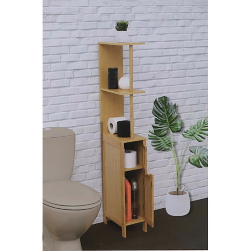 Colonne Salle De Bain étroite 2 Portes Mahé 4 Colonne Salle De Bain étroite 2 Portes Mahé – Image 2